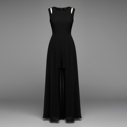 Ärmelloser Jumpsuit Weit | Jumpsuit für Damen Sommer