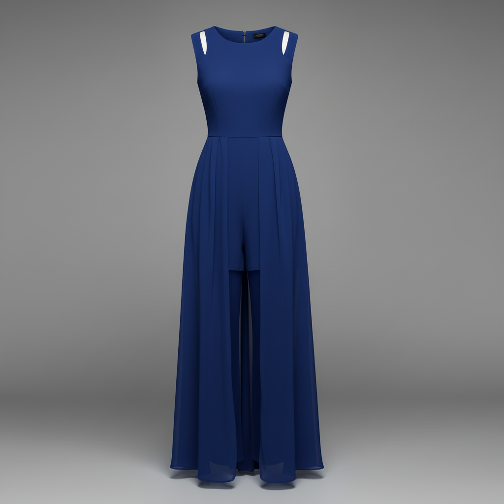Ärmelloser Jumpsuit Weit | Jumpsuit für Damen Sommer