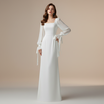 Elegantes Maxi-Kleid für Damen | Hochzeitsgastkleid