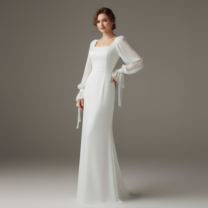 Elegantes Maxi-Kleid für Damen | Hochzeitsgastkleid