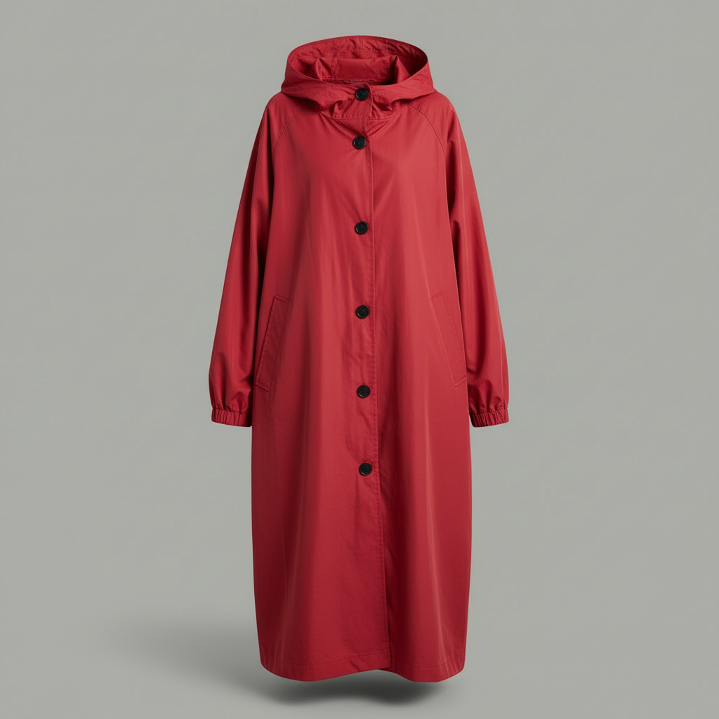 Langer Trenchcoat für Damen | Klassischer Wintermantel
