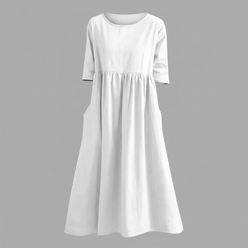 Luftiges Midi-Kleid für Damen | Sommerkleider