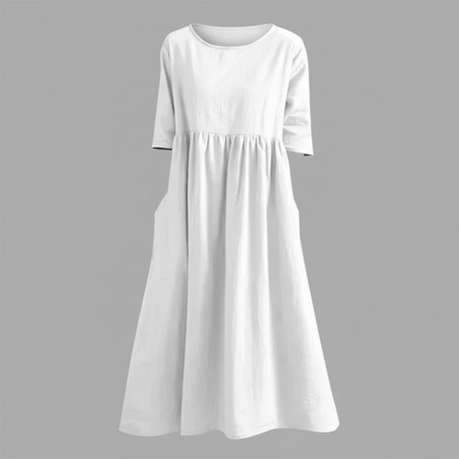 Luftiges Midi-Kleid für Damen | Sommerkleider
