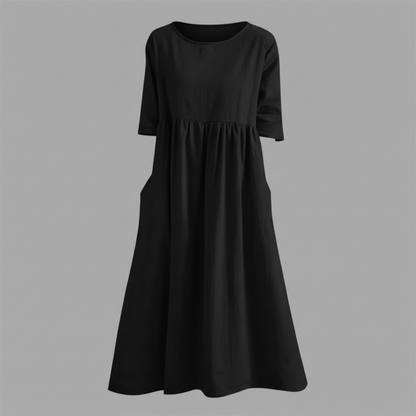 Luftiges Midi-Kleid für Damen | Sommerkleider