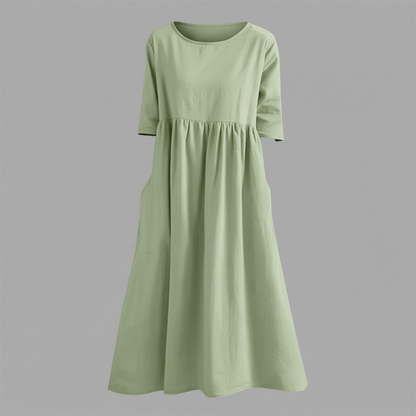 Luftiges Midi-Kleid für Damen | Sommerkleider