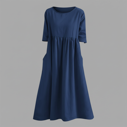 Luftiges Midi-Kleid für Damen | Sommerkleider