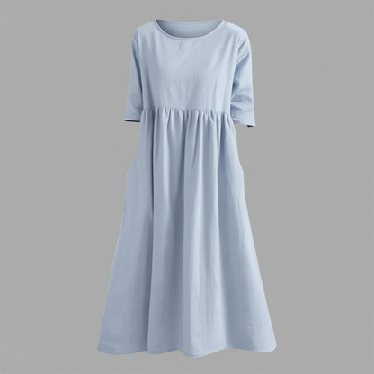 Luftiges Midi-Kleid für Damen | Sommerkleider