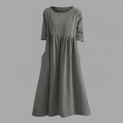Luftiges Midi-Kleid für Damen | Sommerkleider