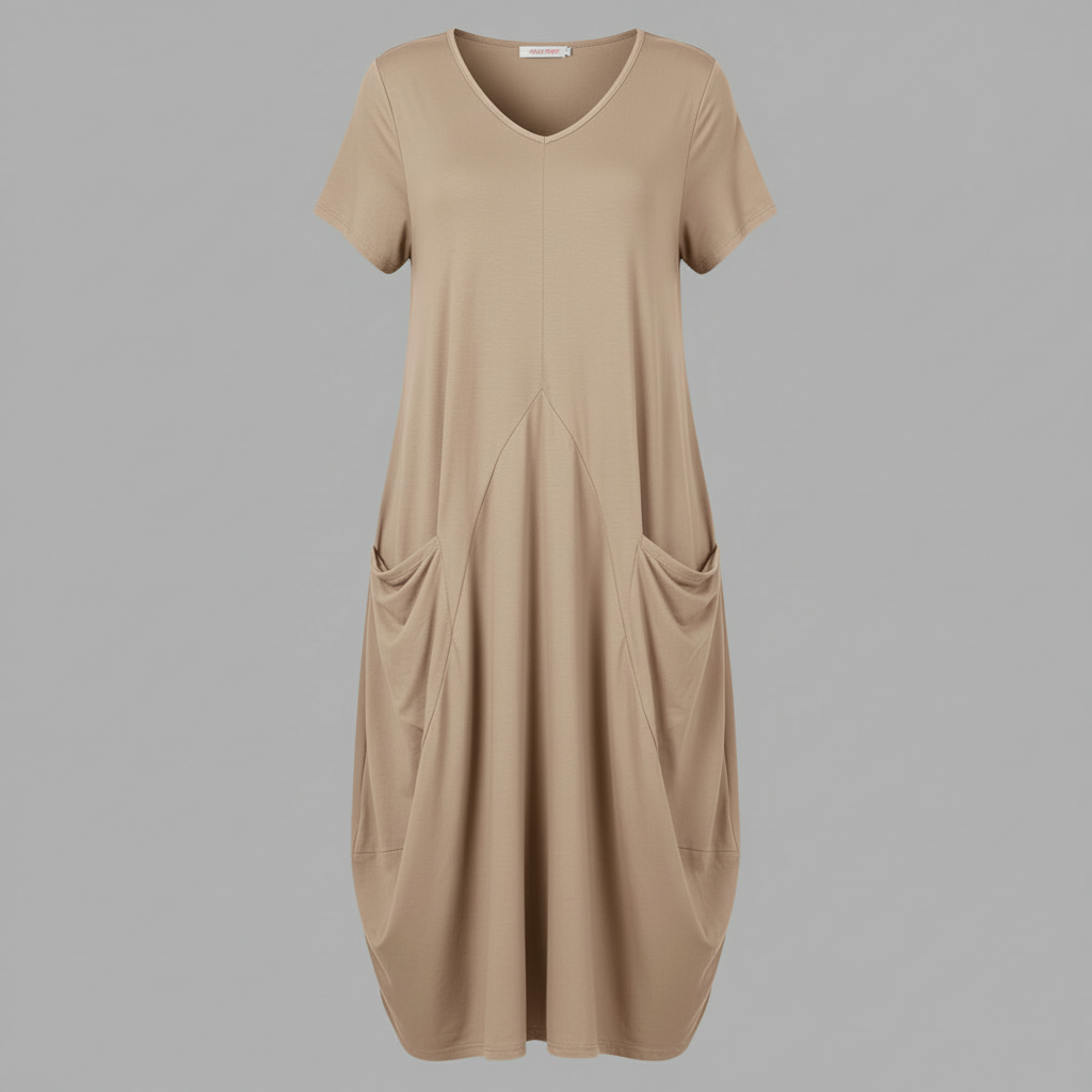 Luftiges Midi Kleid für Damen | Elegante Kleider