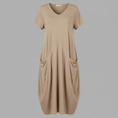 Luftiges Midi Kleid für Damen | Elegante Kleider