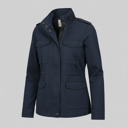 Moderne Damenjacke | Vielseitige Reißverschlussjacke