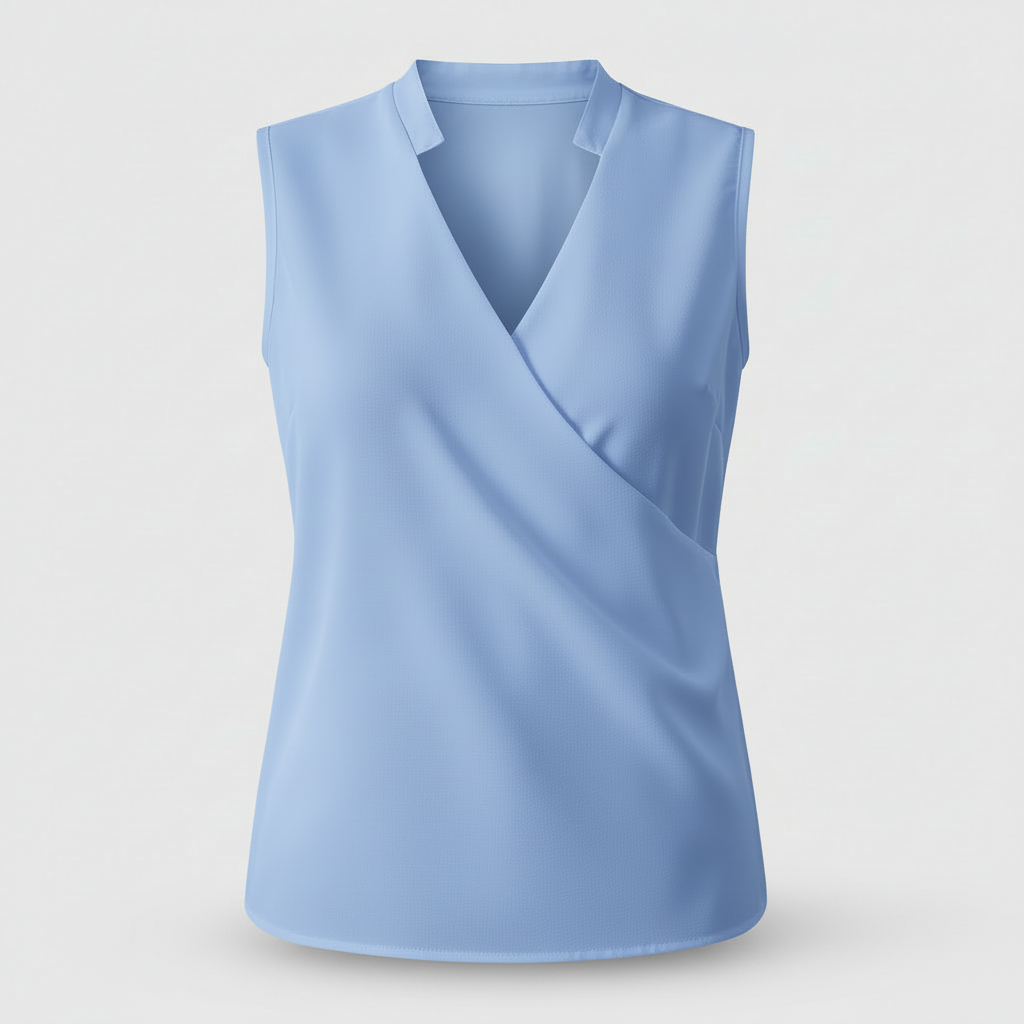 Luftiges Sommertop V-Ausschnitt | Damenmode Sommer Top
