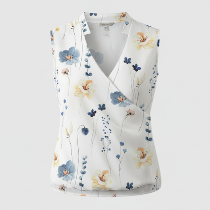 Luftiges Sommertop V-Ausschnitt | Damenmode Sommer Top