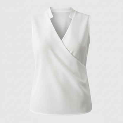 Luftiges Sommertop V-Ausschnitt | Damenmode Sommer Top
