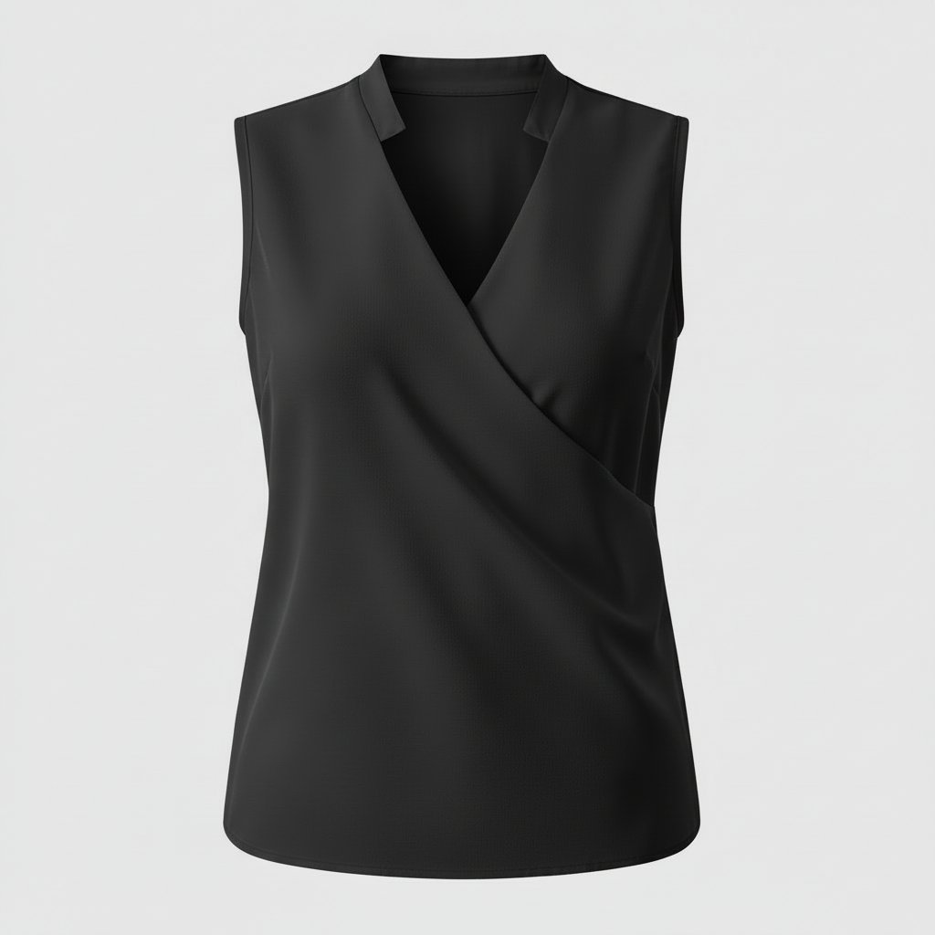 Luftiges Sommertop V-Ausschnitt | Damenmode Sommer Top