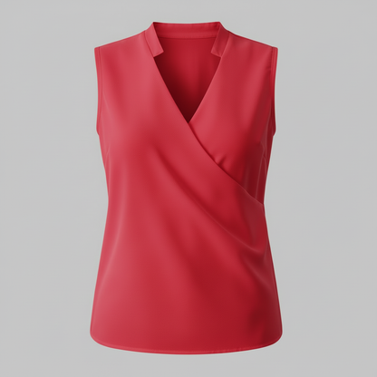 Luftiges Sommertop V-Ausschnitt | Damenmode Sommer Top